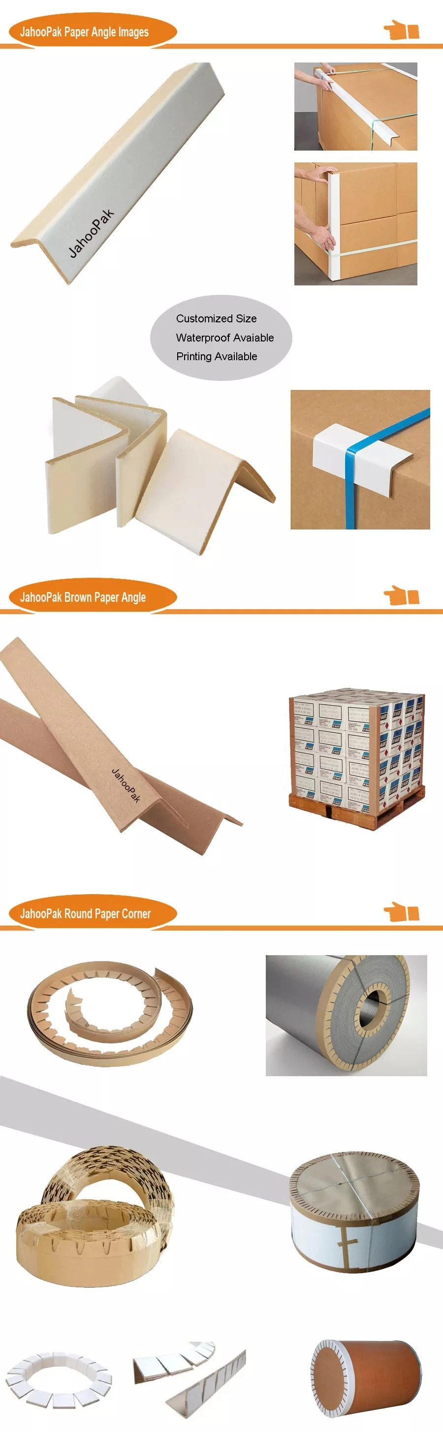 Angle Board Paper Corner Protector for Cargo Edges Protection